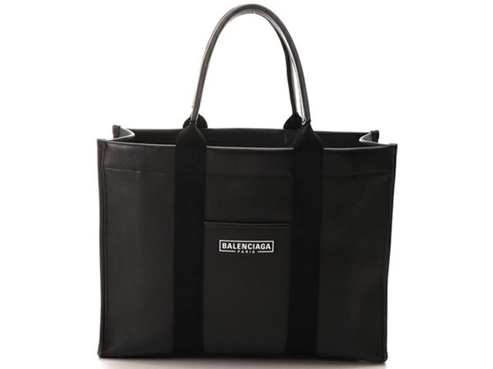 Balenciaga Tote Bag Black Calfskin